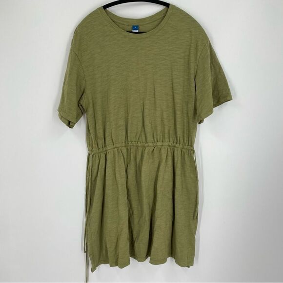 Old Navy Dresses & Skirts - Old Navy Women’s Crew Neck Short Sleeve Mini Green Summer Dress size L